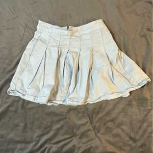 American Eagle Outfitters Blue Skirts High-Waisted Pleated Design

#1138